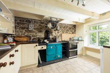 Cook up a feast (the Aga is decorative only).