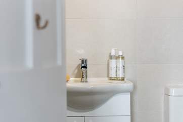 The place for a refreshing shower after a busy day.