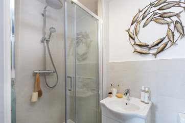 The family shower-room is located on the first floor.
