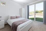 Wake up and let the sun in to bedroom two with the super comfy bed and luxury bedding.