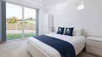 Each of the four elegant bedrooms are on the ground floor.