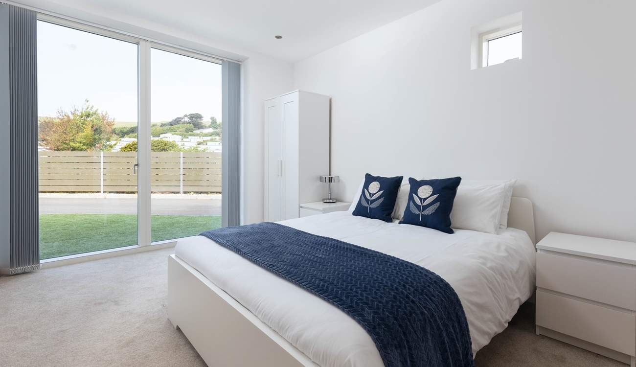 Each of the four elegant bedrooms are on the ground floor.