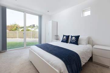 Each of the four elegant bedrooms are on the ground floor.