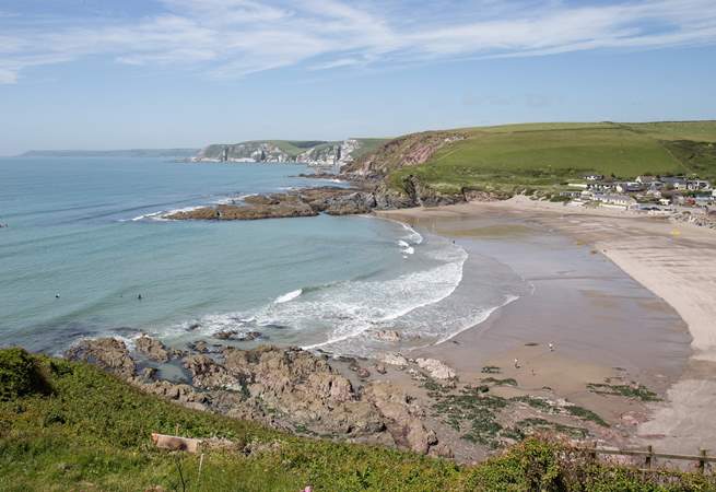 Your local Sandy beach is just moments away from your doorstep. A very short walk will find you on this fabulous beach, the kids will love it here!
