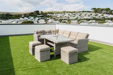 Relax in the sun in your privately enclosed terrace area.