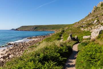 Don't forget the walking boots to explore some of the stunning Cornish coast path.