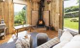 Relax by the fire and take in the breathtaking views of Dartmoor. - Thumbnail Image