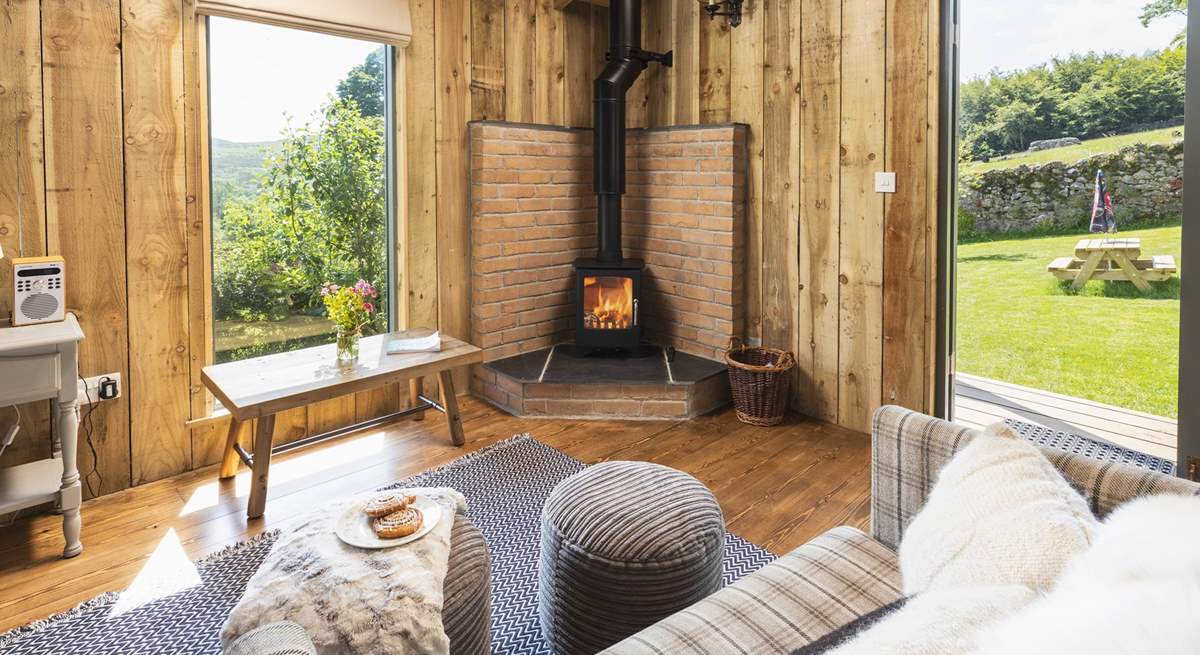 Relax by the fire and take in the breathtaking views of Dartmoor.