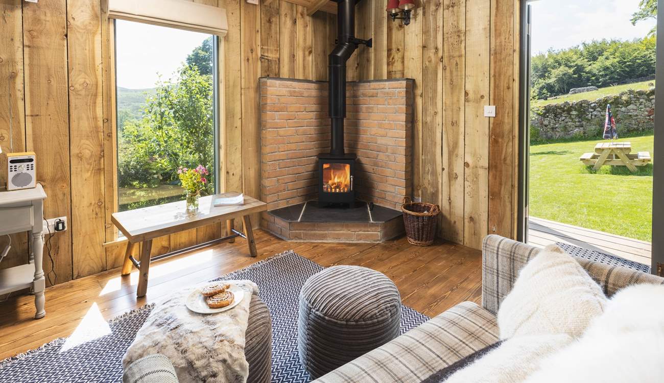 Relax by the fire and take in the breathtaking views of Dartmoor.
