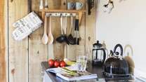 Everything you need to prepare a romantic meal for two.