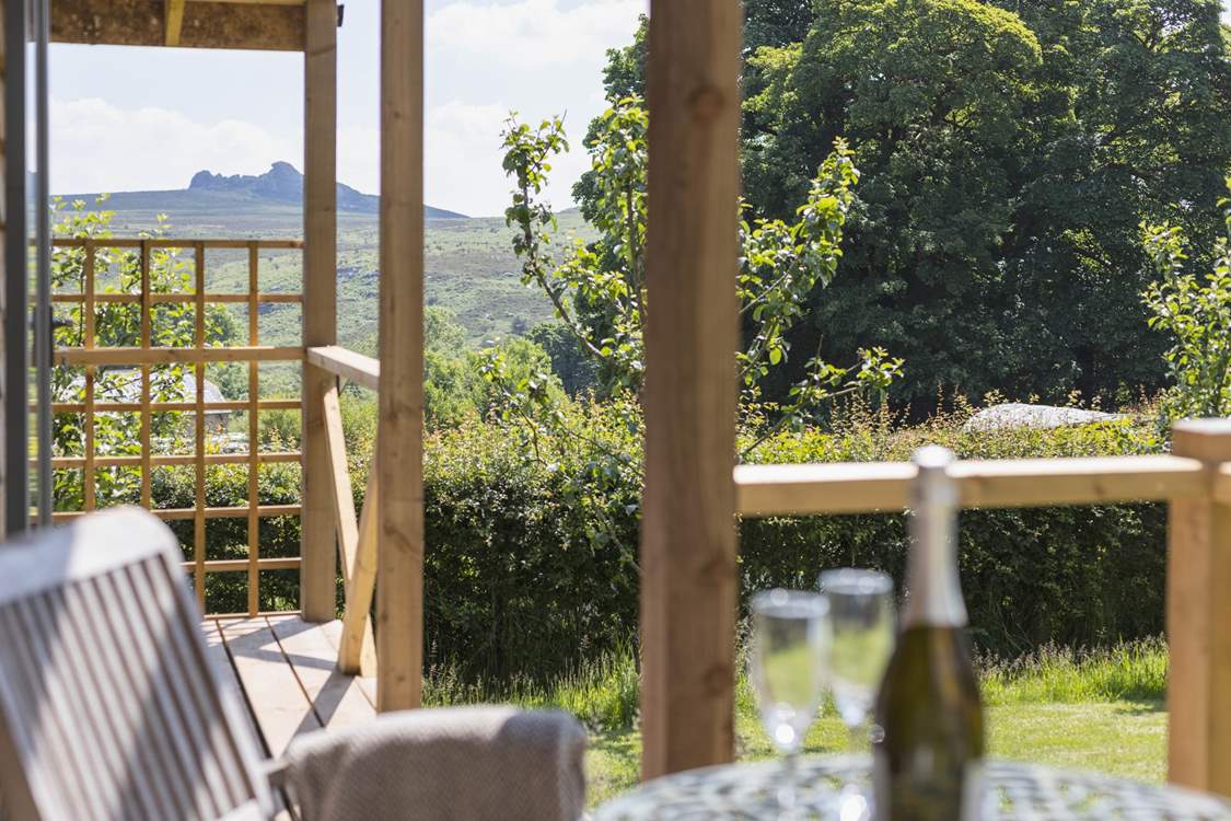 Take in the stunning views as you toast to your escape to nature.