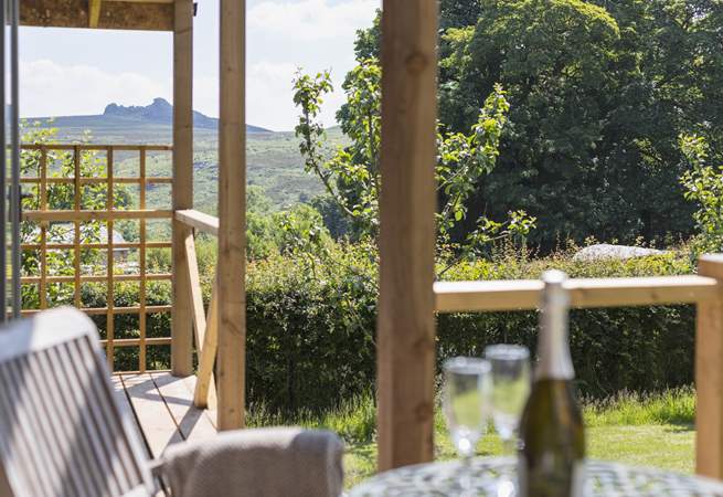 Take in the stunning views as you toast to your escape to nature.