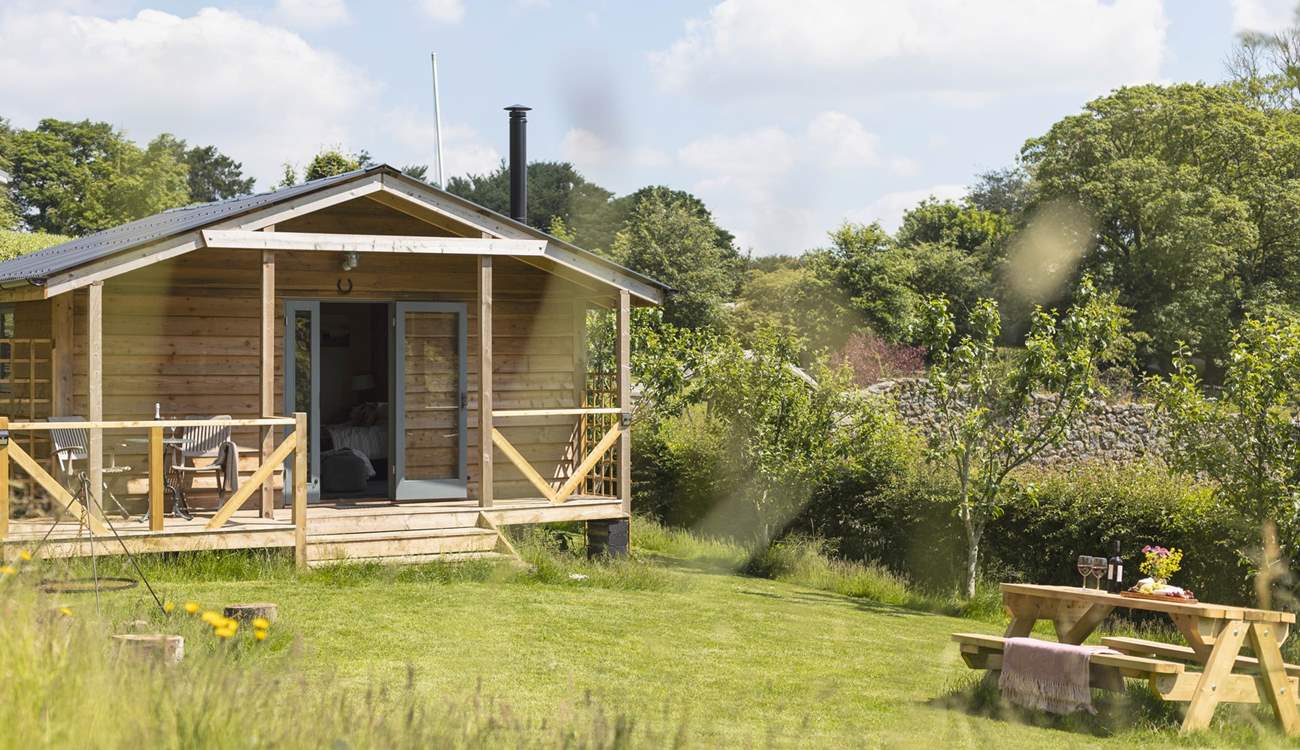 There's plenty of outdoor space to unwind at a 'Room With A View'.