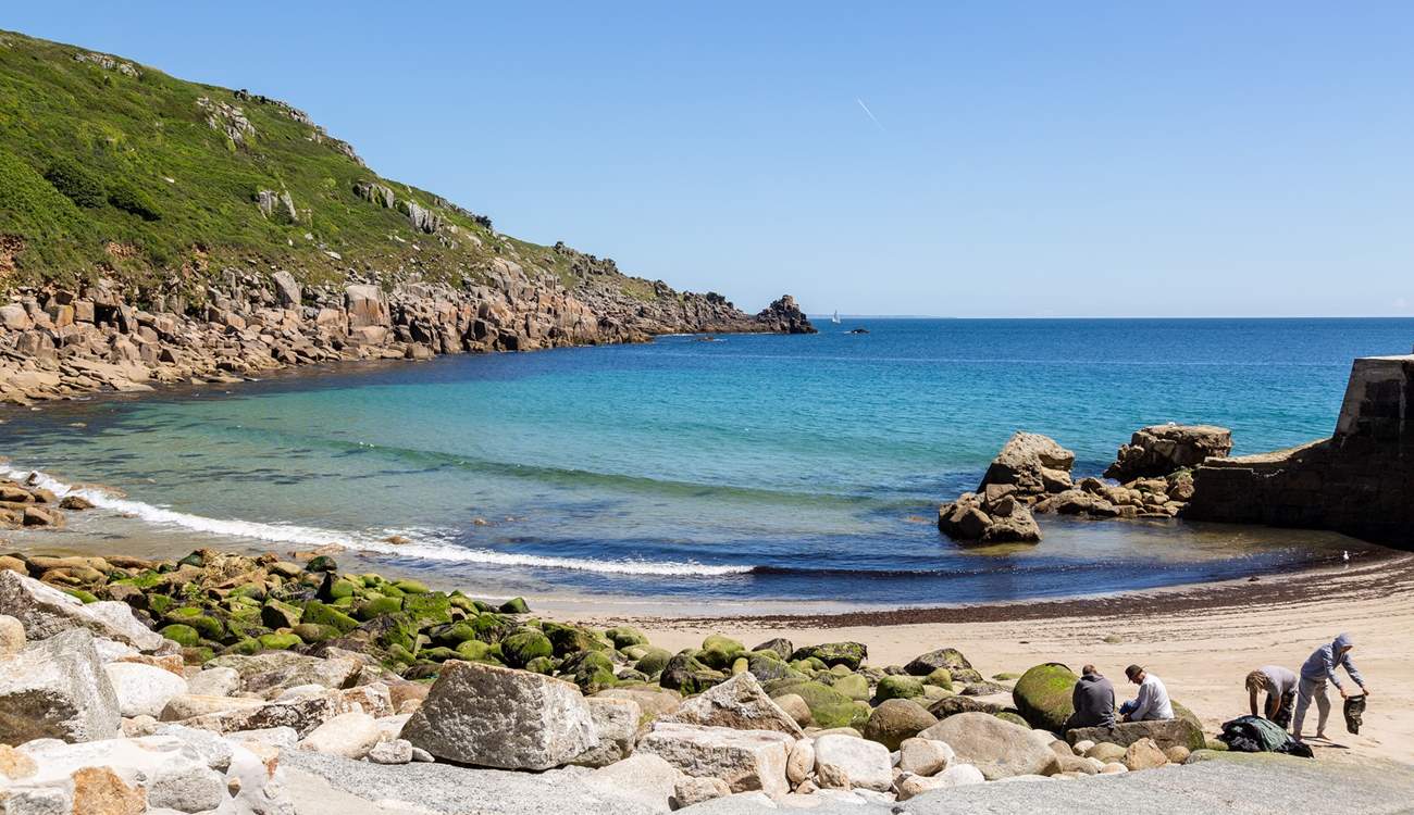 Lovely Lamorna Cove.