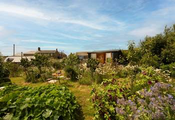 Tucked away in a meadow of flowers, this tranquil space can be booked for use during your stay. 