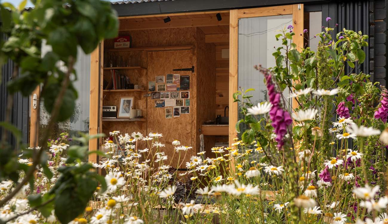 Immersed in nature, relax and get your creative juices flowing. 