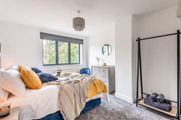 There is plenty of storage for your holiday belongings in bedroom two.