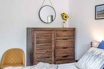 Just some of the storage in bedroom four for your belongings.