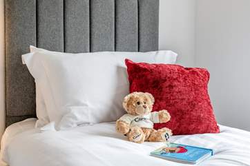 The twin room is perfect for the younger members of the family.