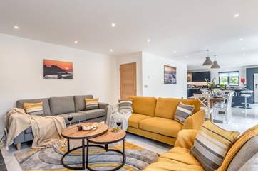 This wonderful space brings the whole party together.
