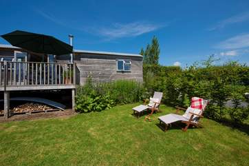 Summer days spent soaking up the rays in your secluded private garden.