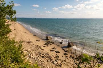Priory Bay is the neighbouring bay to Seagrove Bay.