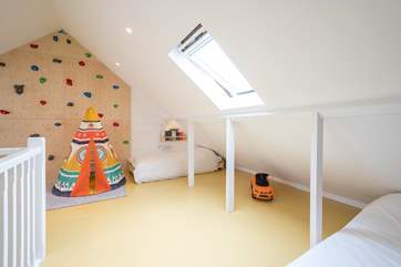 Please supervise children at all times when using the climbing wall.