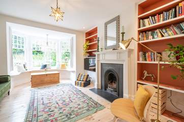 Relax in the stylish living-room.