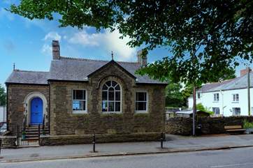 The Old Sunday School is located on Fore Street which runs through the centre of the village, there is a 20mph speed limit.