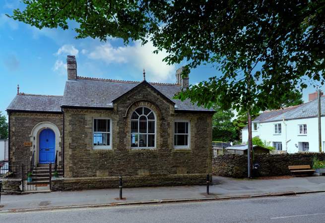 The Old Sunday School is located on Fore Street which runs through the centre of the village, there is a 20mph speed limit.