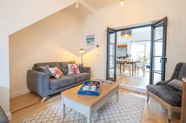 Cosy up in the evenings while watching a good film, with the wood-burning stove for cooler evenings.