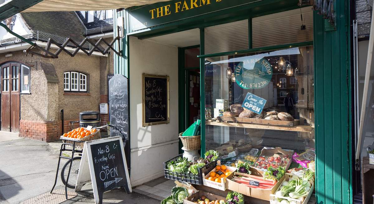 Appreciate the local produce in Bembridge village, just a few minutes walk away.