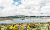Bembridge Harbour is a hive of activity, the Harbour View cafe overlooks the water here. - Thumbnail Image