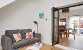 Cosy up in the evenings while watching a good film, with the wood-burning stove for cooler evenings.  - Thumbnail Image