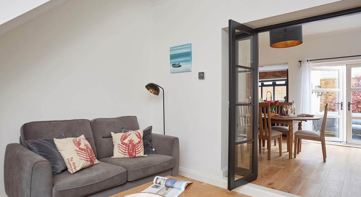Cosy up in the evenings while watching a good film, with the wood-burning stove for cooler evenings. 