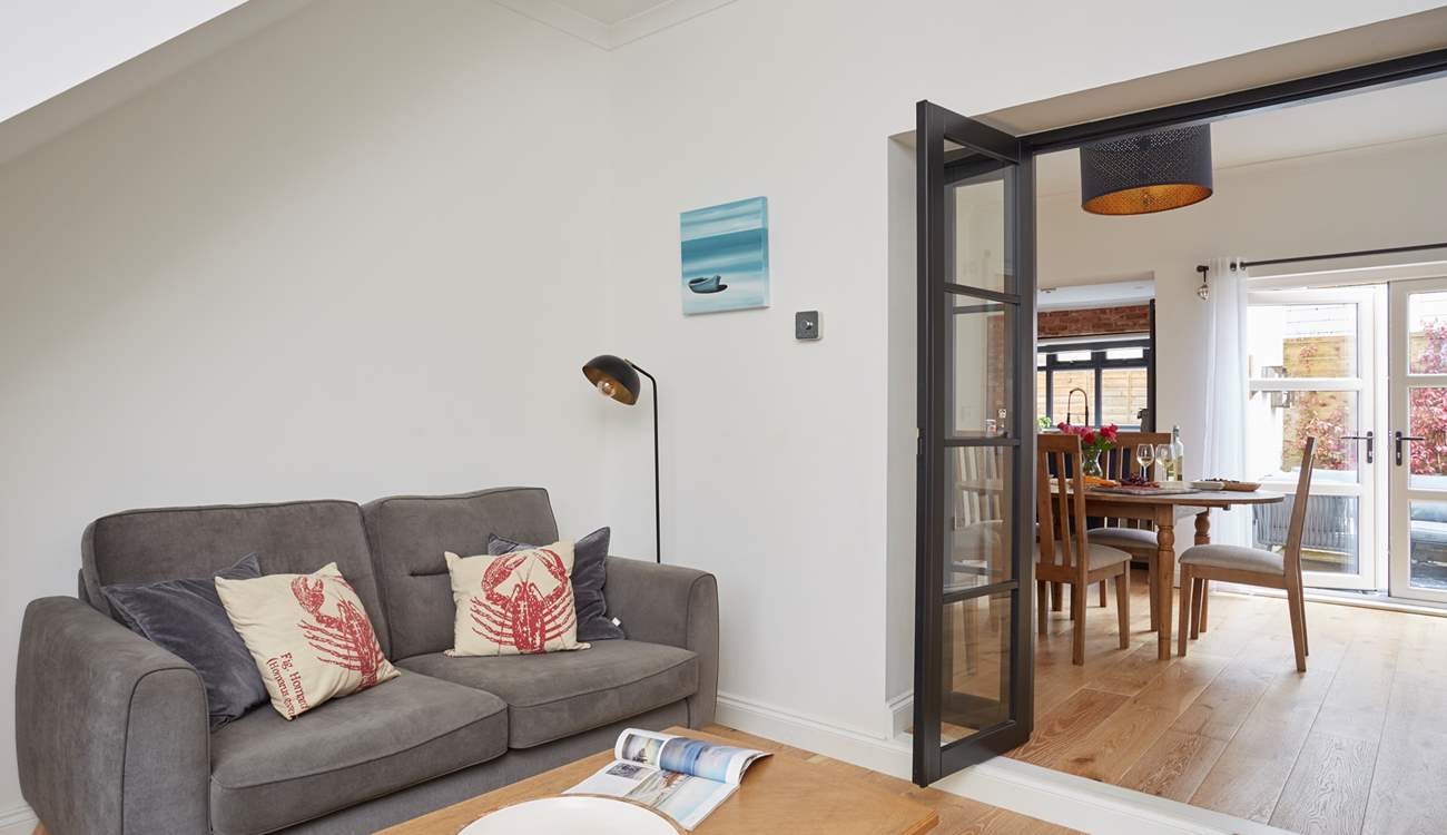 Cosy up in the evenings while watching a good film, with the wood-burning stove for cooler evenings. 