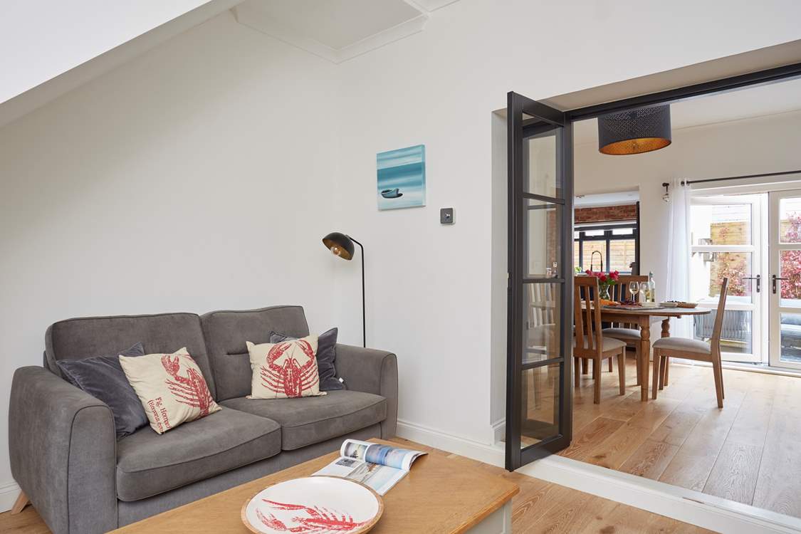 Cosy up in the evenings while watching a good film, with the wood-burning stove for cooler evenings.
