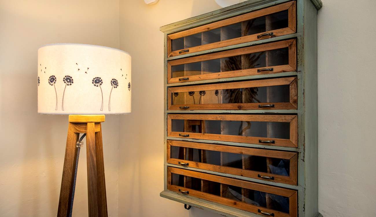 There are lovely touches throughout.