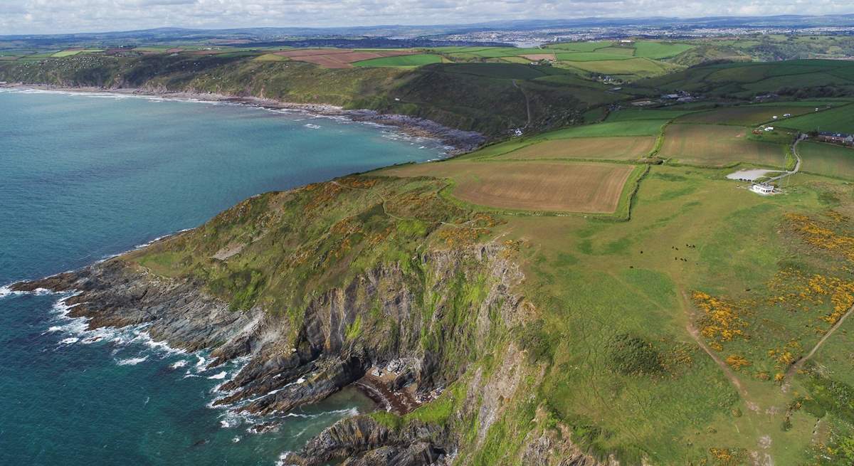 This stretch of coastline is stunning.