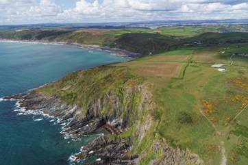 This stretch of coastline is stunning.