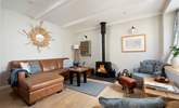 The toasty wood-burner is a welcome sight on those out-of-season breaks. - Thumbnail Image