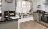 The cottage kitchen has all you need for cooking up your holiday feasts. - Thumbnail Image
