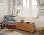 A cosy corner to enjoy a good holiday read.