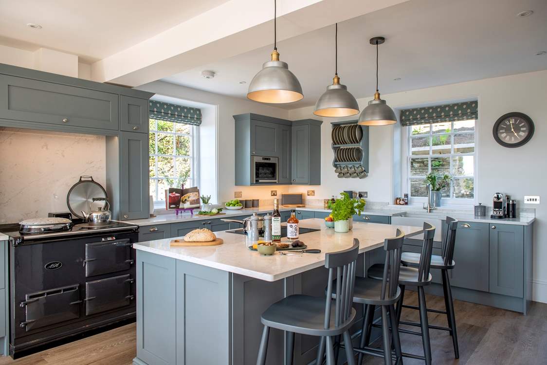 The kitchen/dining-room is an absolute dream.