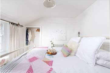 Bedroom 1 has a blissful king-size bed.