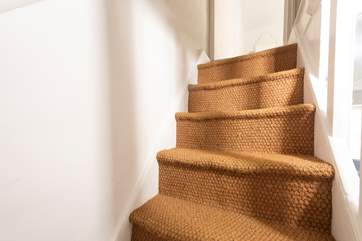 In true Cornish character cottage style the stairs are narrow and steep in places, so please do take care.