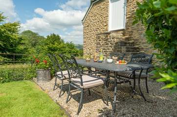 Soak up the sun in your private patio area.
