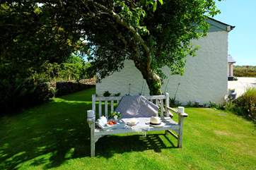 The perfect shady spot to relax with a book.