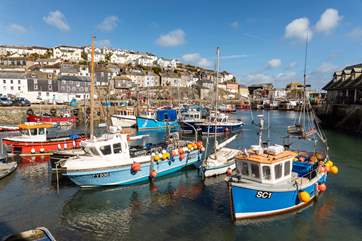 Nearby Mevagissey is a wonderful town to poke around.
