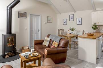 The perfect holiday retreat with a warming wood-burner for cooler months.